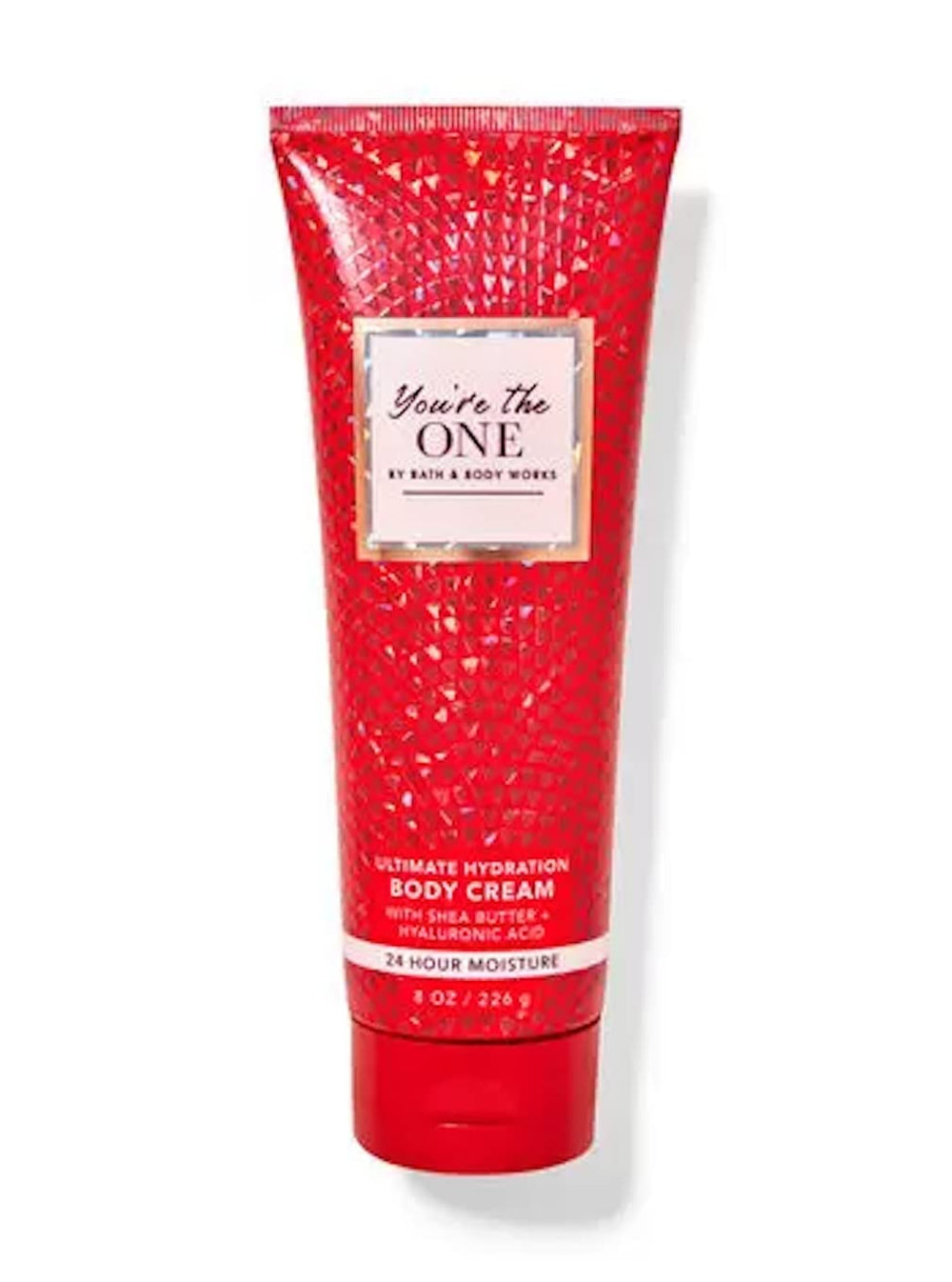 Crème corporelle You're The One de Bath & Body Works, texture riche et parfum frais pour hydratation durable.