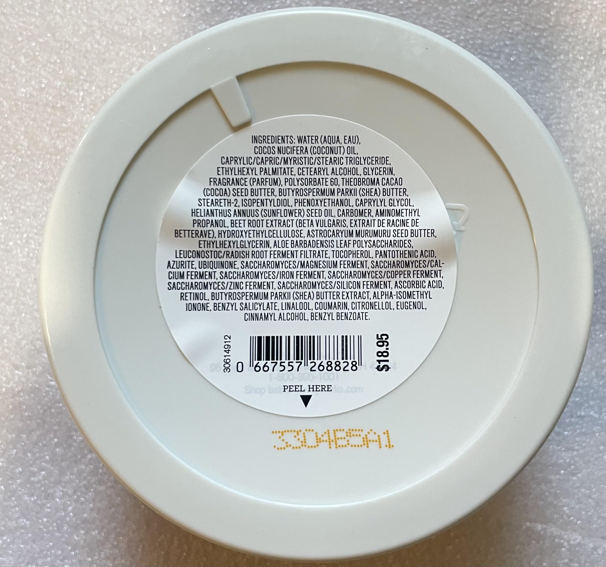 Bath & Body Works Beurre Ultra Shea – Texture absorption rapide pour peau sèche et sa douceur.