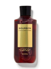 Douche 2-en-1 Bourbon Bath & Body Works pour cheveux et corps.