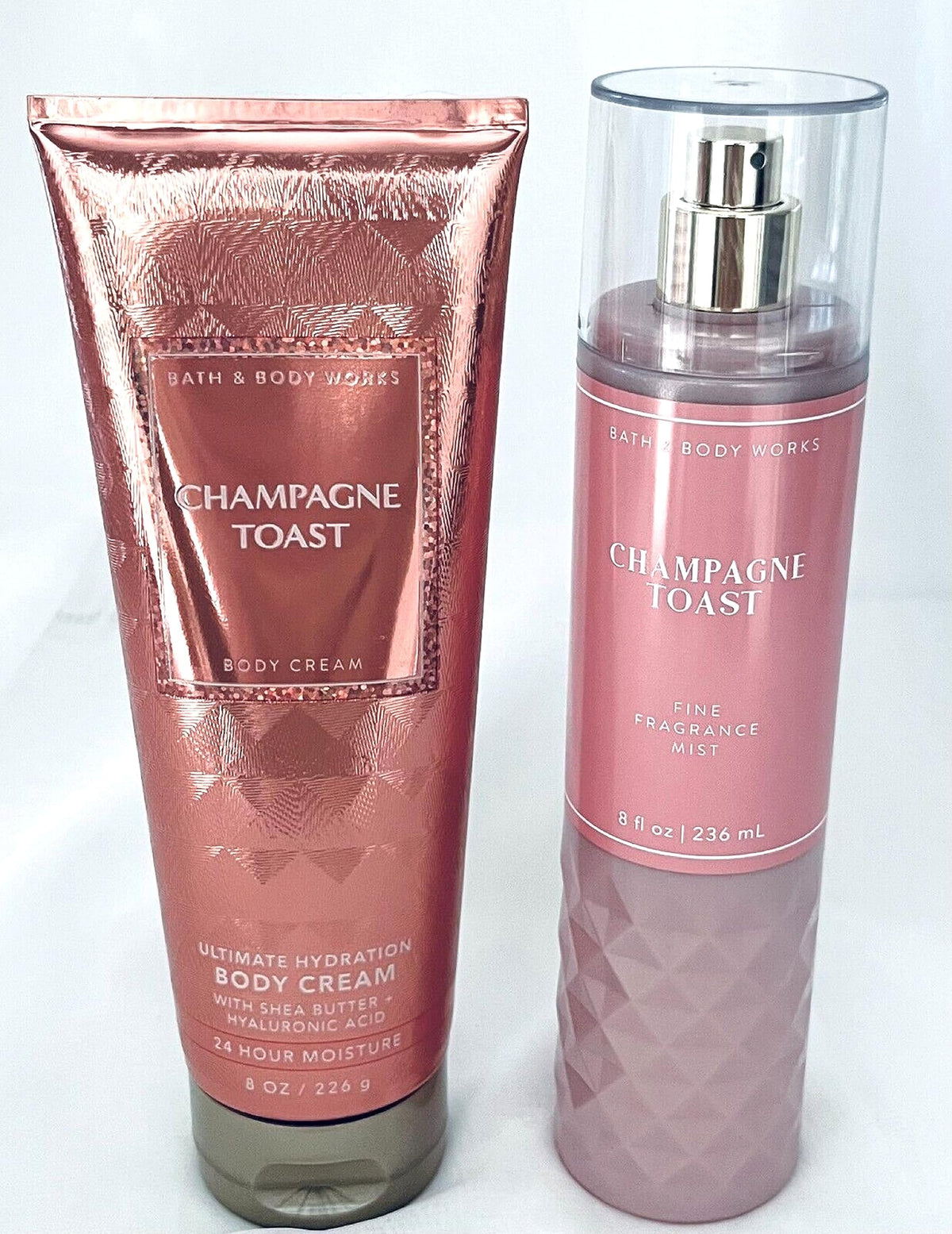 Bath and Body Works Champagne Toast : flacon brume parfumée pour une fraîcheur durable.