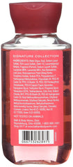 Gel douche Bath & Body Works Fleur de cerisier japonaise - exemple d'utilisation quotidienne