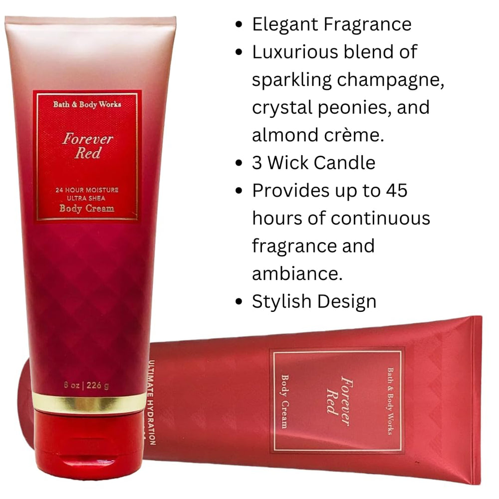 Application douce de FOREVER RED sur peau propre pour hydratation durable