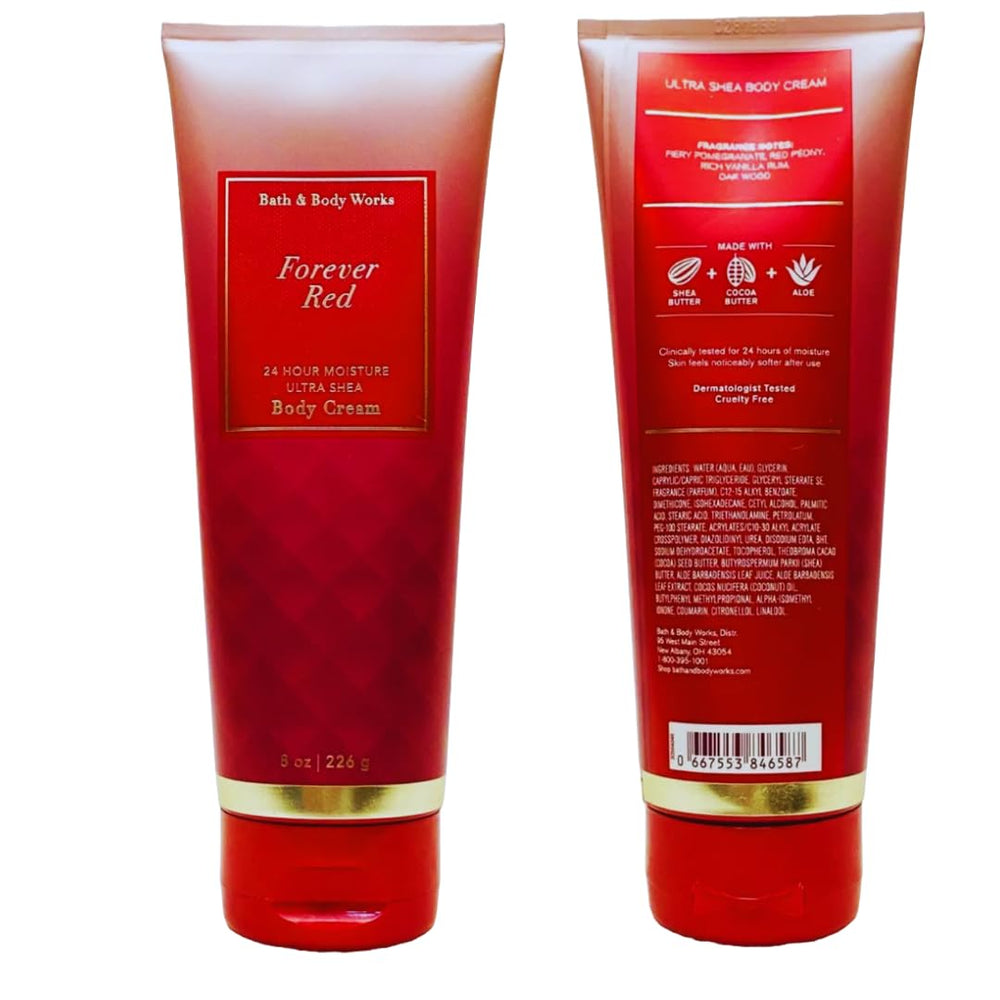 Notes de parfum FOREVER RED grenade pivoine rouge rhum vanillé