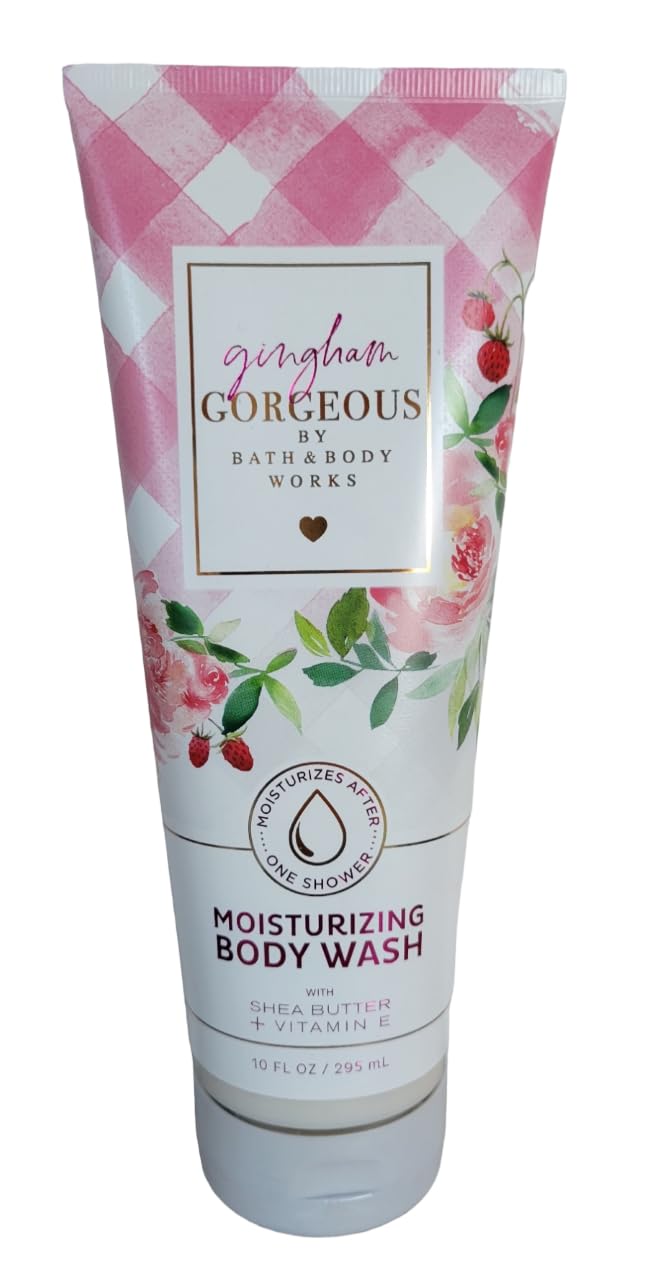 Bath & Body Works Gingham Gorgeous – mousse crémeuse qui laisse la peau douce après la douche.