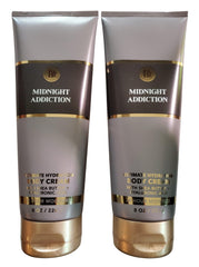 Bath & Body Works Midnight Addiction crème pour le corps, hydratation durable et texture riche.