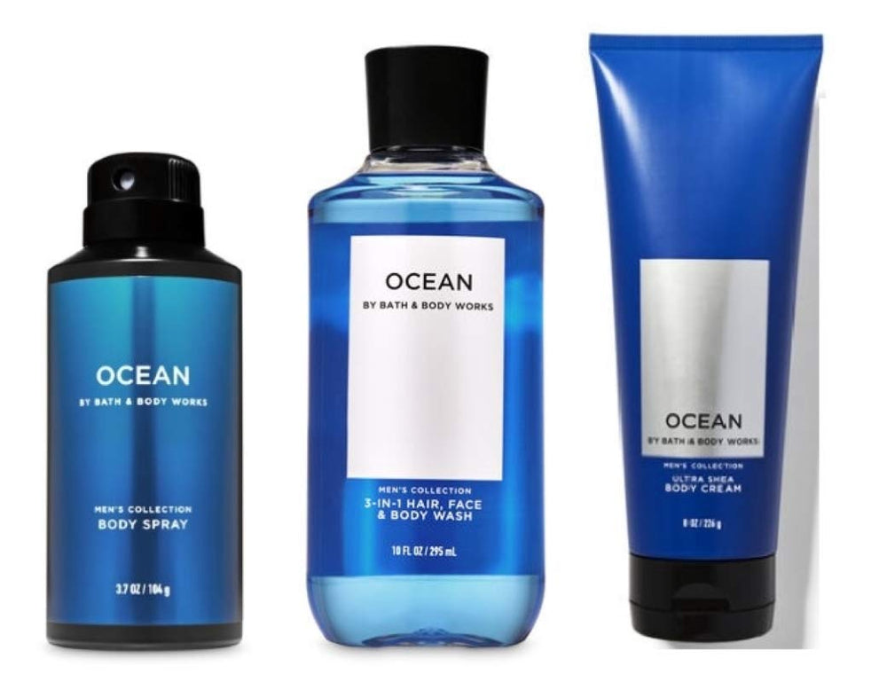 Bath & Body Works Ocean crème-corps – hydratation légère et parfum frais.