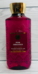 Bath & Body Works Pink Obsessed - étiquette et emballage, parfum floral vanillé.