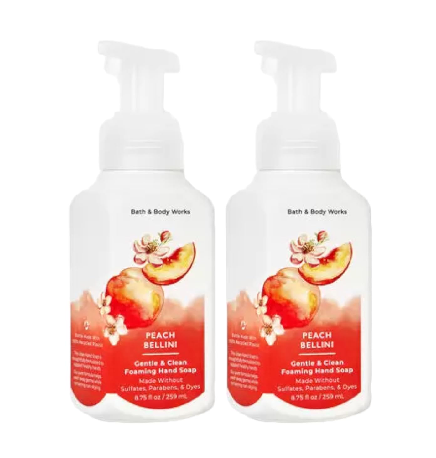 Bath & Body Works savon-mains-moussant-doux Peach Bellini pour douceur et propreté.