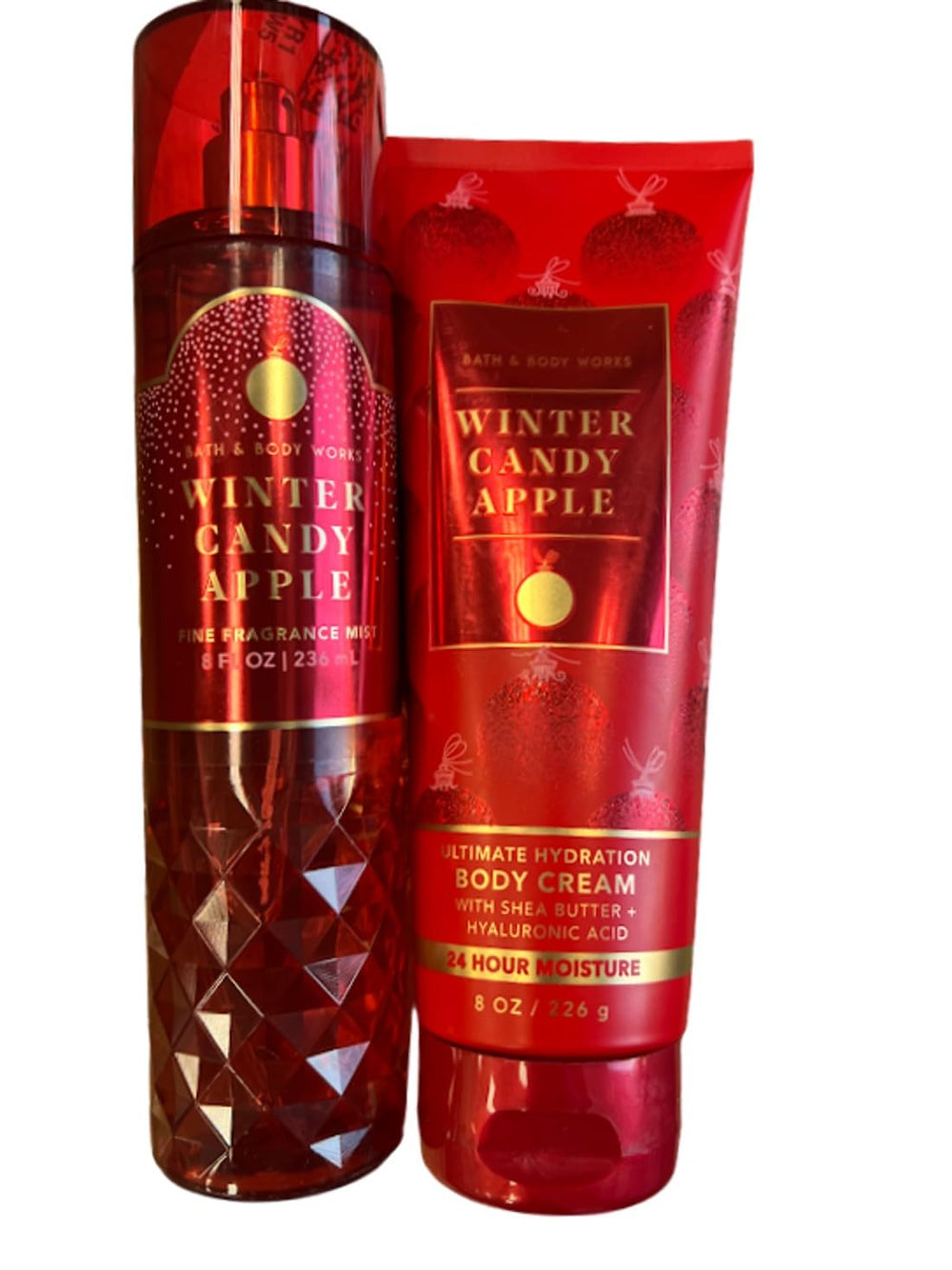 Bath & Body Works Winter Candy Apple crème pour le corps: soin nourrissant qui enveloppe la peau