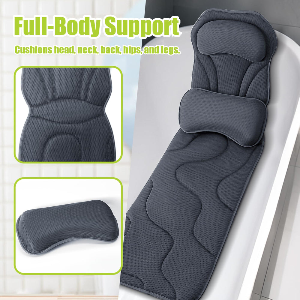 Coussin Bathland taille unique, confort universel dans la baignoire