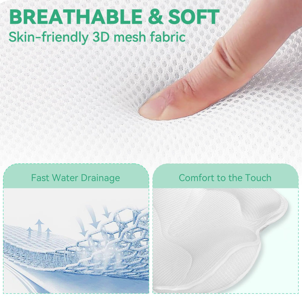 Bathland coussin bain tissage 4D respirant pour rester au frais.