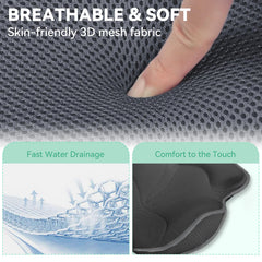 Bathland oreiller baignoire tissu 4D respire et reste frais après usage.