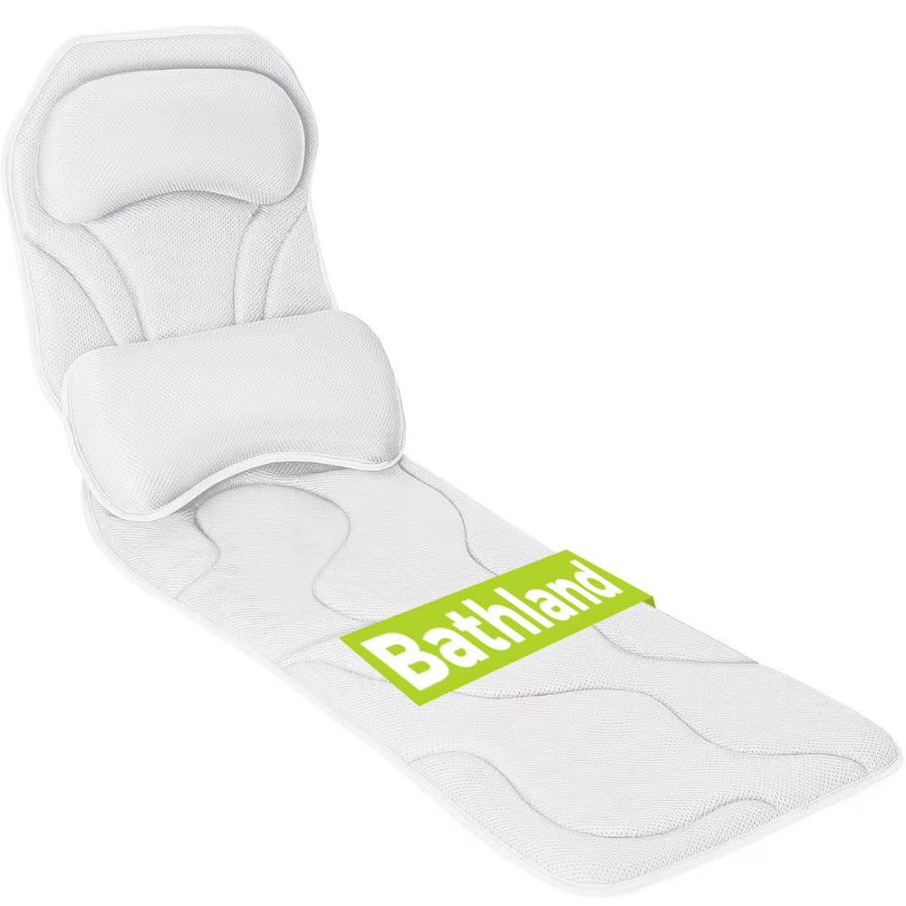 Bathland oreiller bain-corps-entier offre un confort enveloppant pour une immersion relaxante.