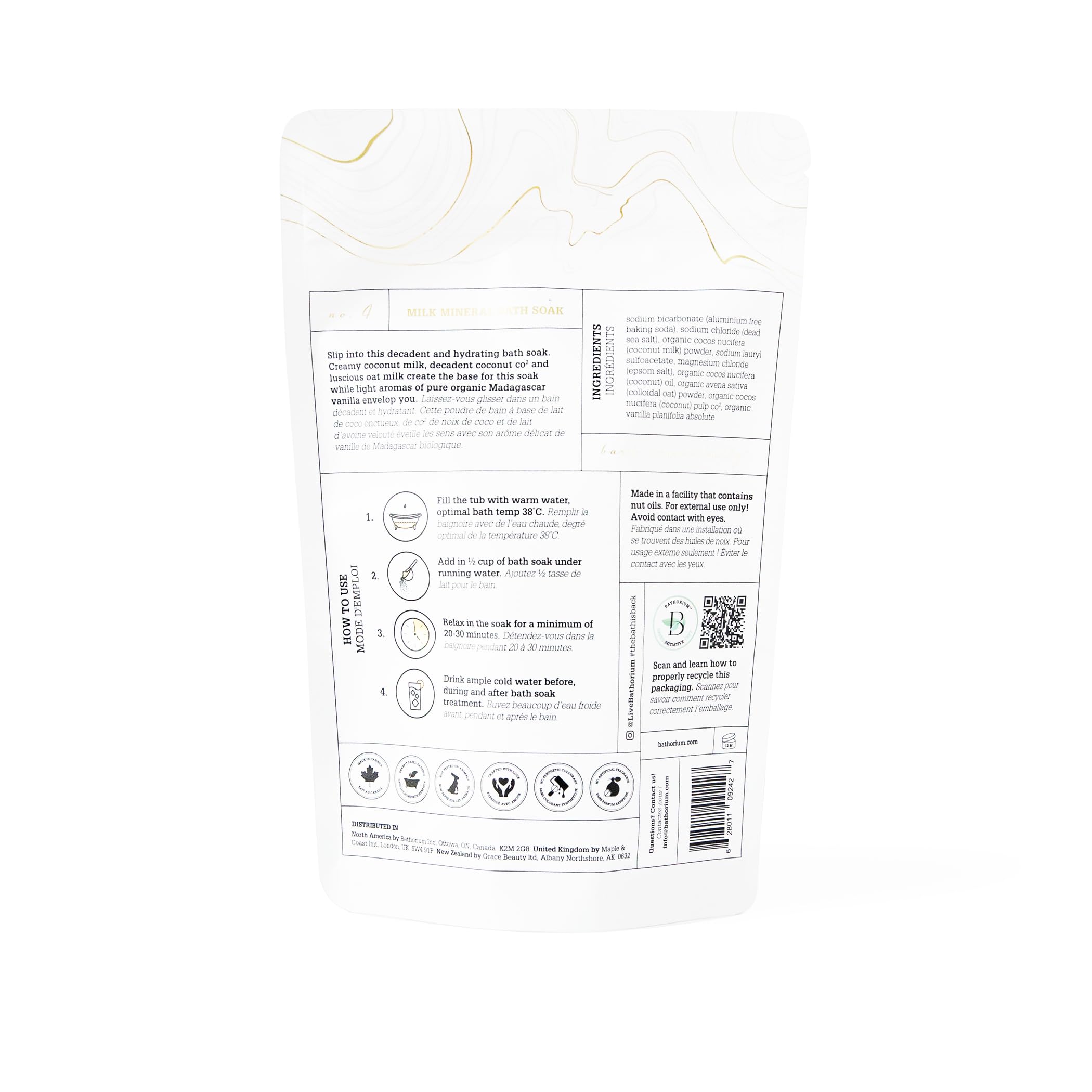 Bathorium arôme-vanille-co2-doux: parfum réconfortant pour une ambiance spa.