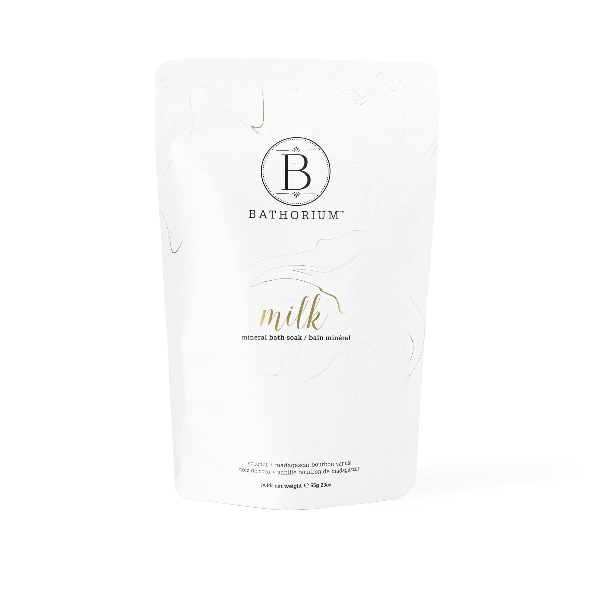 Bathorium bain-lait-mineral-coco: hydratation riche pour peaux sensibles.