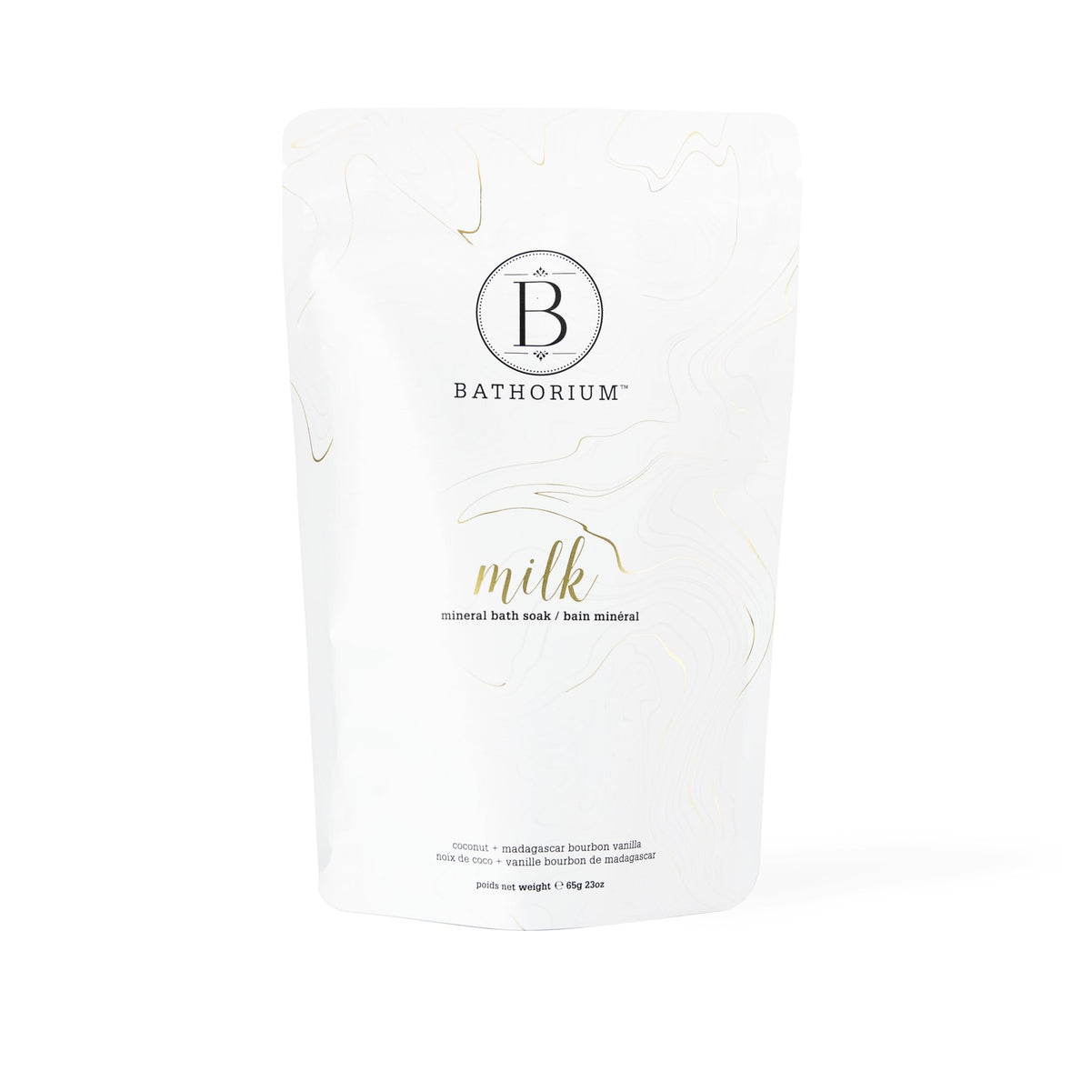 Bathorium bain-lait-mineral-coco: hydratation riche pour peaux sensibles.