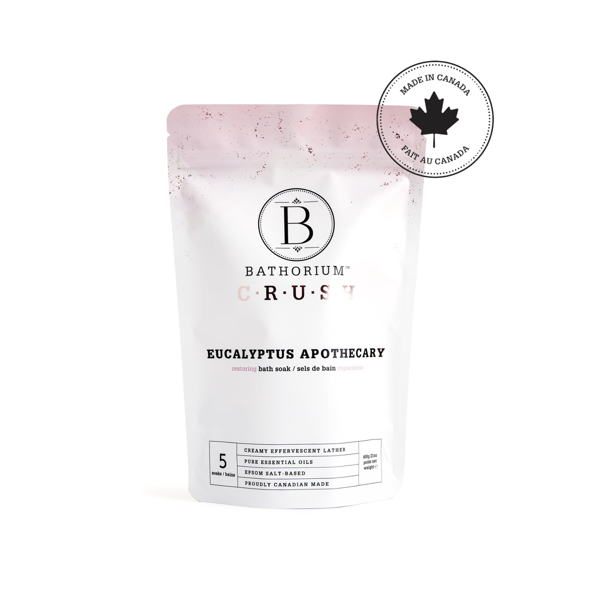 Bathorium Crush Eucalyptus – bain-aromathérapie avec eucalyptus et menthe rafraîchissante