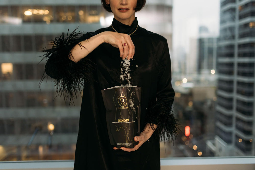 Bathorium Hinoki: idéal après l'effort pour relaxation nocturne.