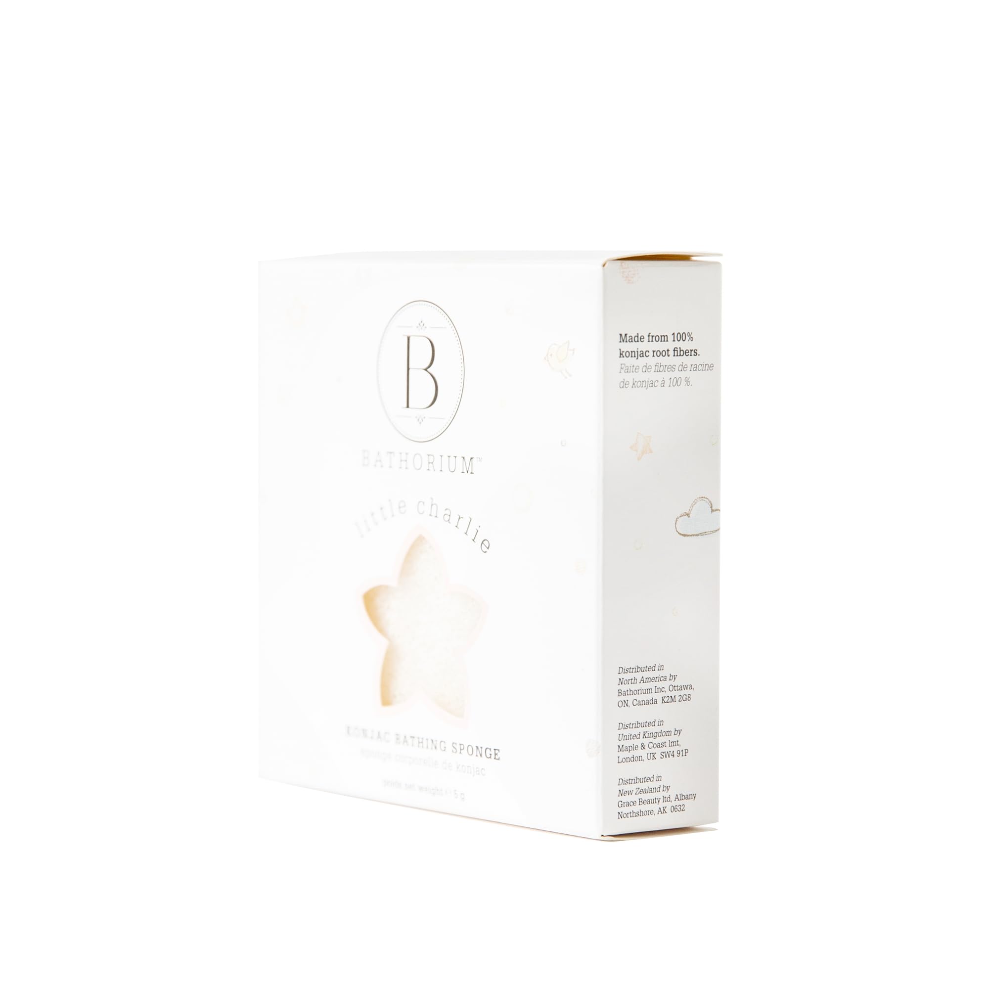 Bathorium Little Charlie Konjac: emballage responsable et durable
