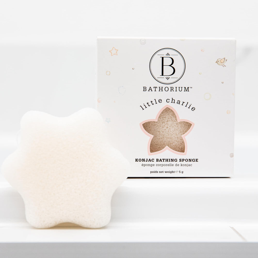 Bathorium Little Charlie Konjac: propreté durable et hygiène naturelle