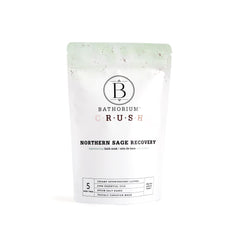 Bathorium Northern Sage Recovery Crush – bain aromatique apaisant pour relaxation et respiration.