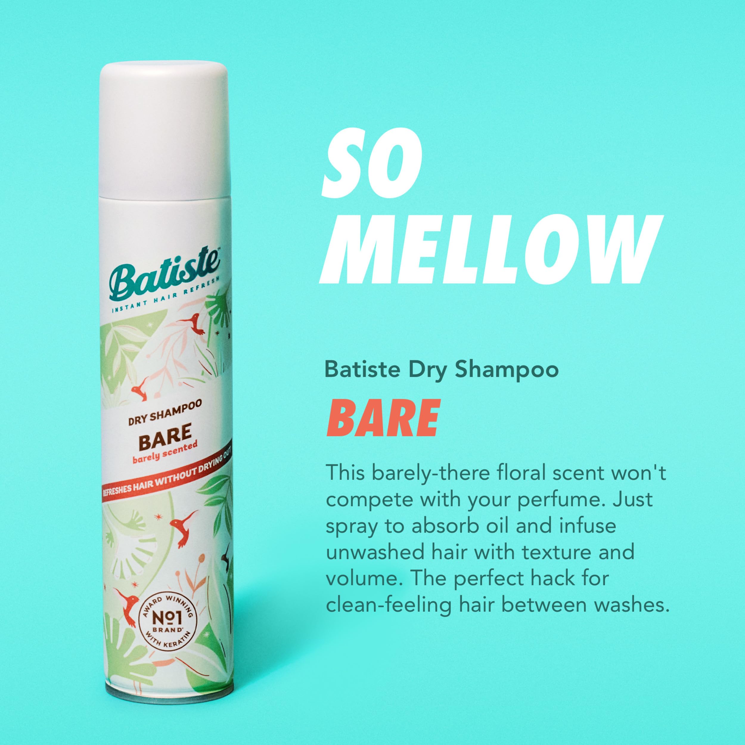Batiste Bare – Absorption des huiles pour des racines propres entre les lavages.