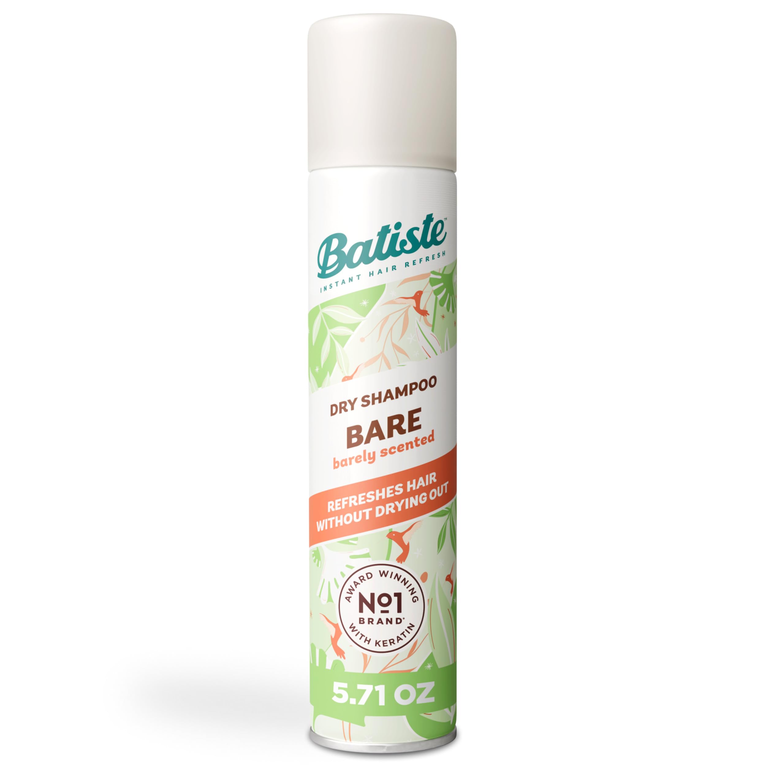 Batiste Bare – Bouteille pulvérisation pour rafraîchir les racines sans eau.