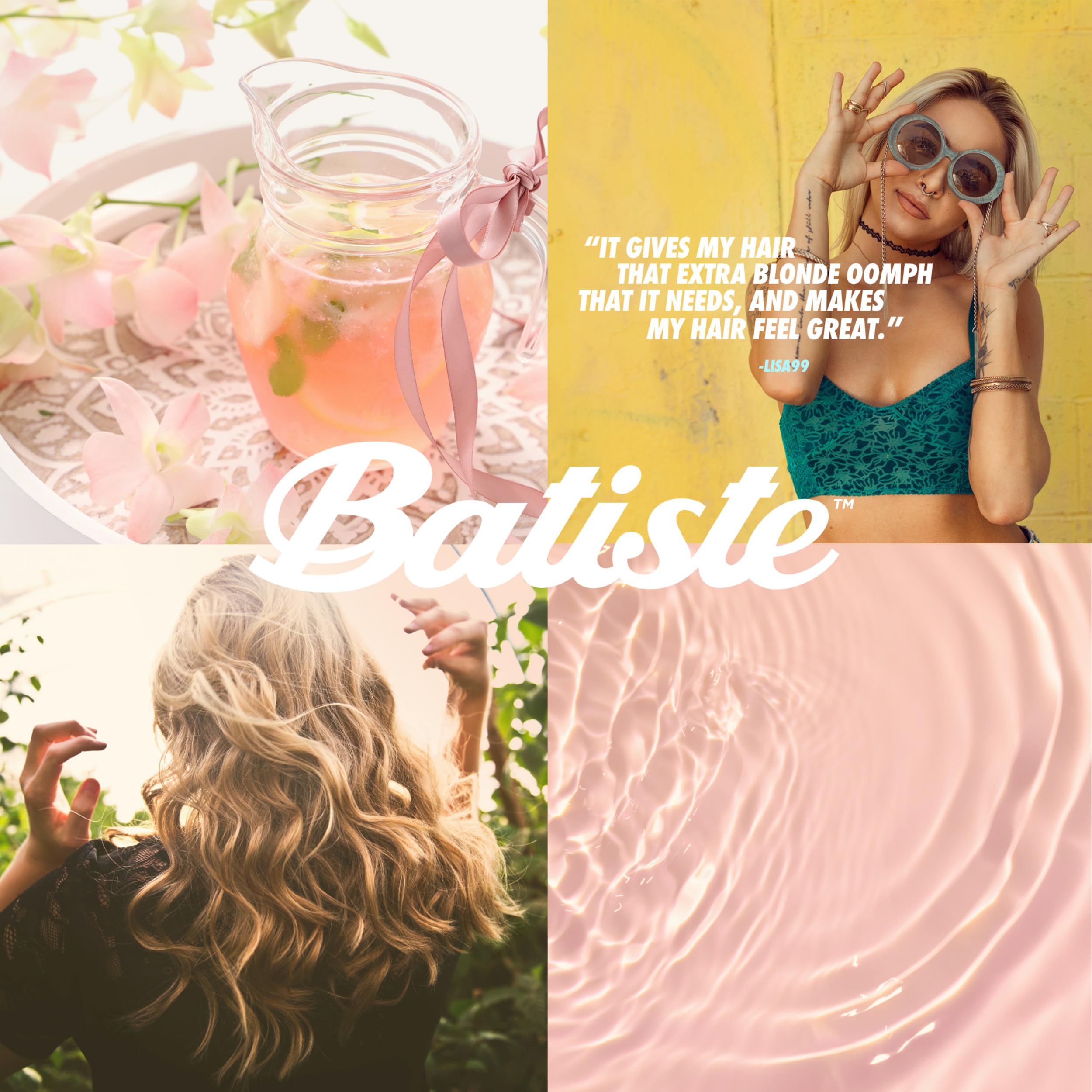 Batiste Blonde absorption d'huile: rafraîchit sans rinçage.
