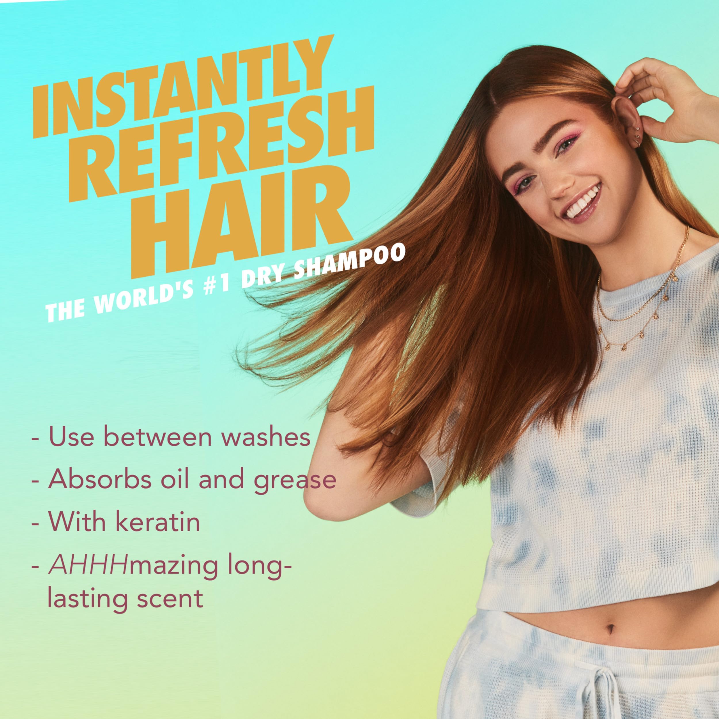 Batiste Blonde usage rapide: idéal pour les périodes sans lavage.