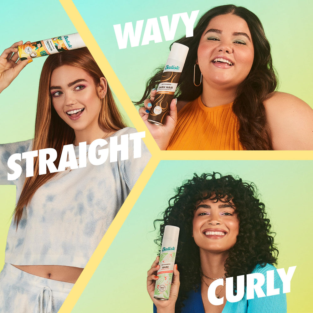 Batiste Blonde texture et volume: cheveux paraissant plus épais.