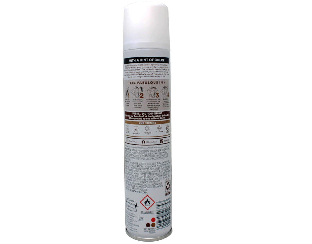 Batiste Brunette - spray d'application rapide pour rafraîchir les racines