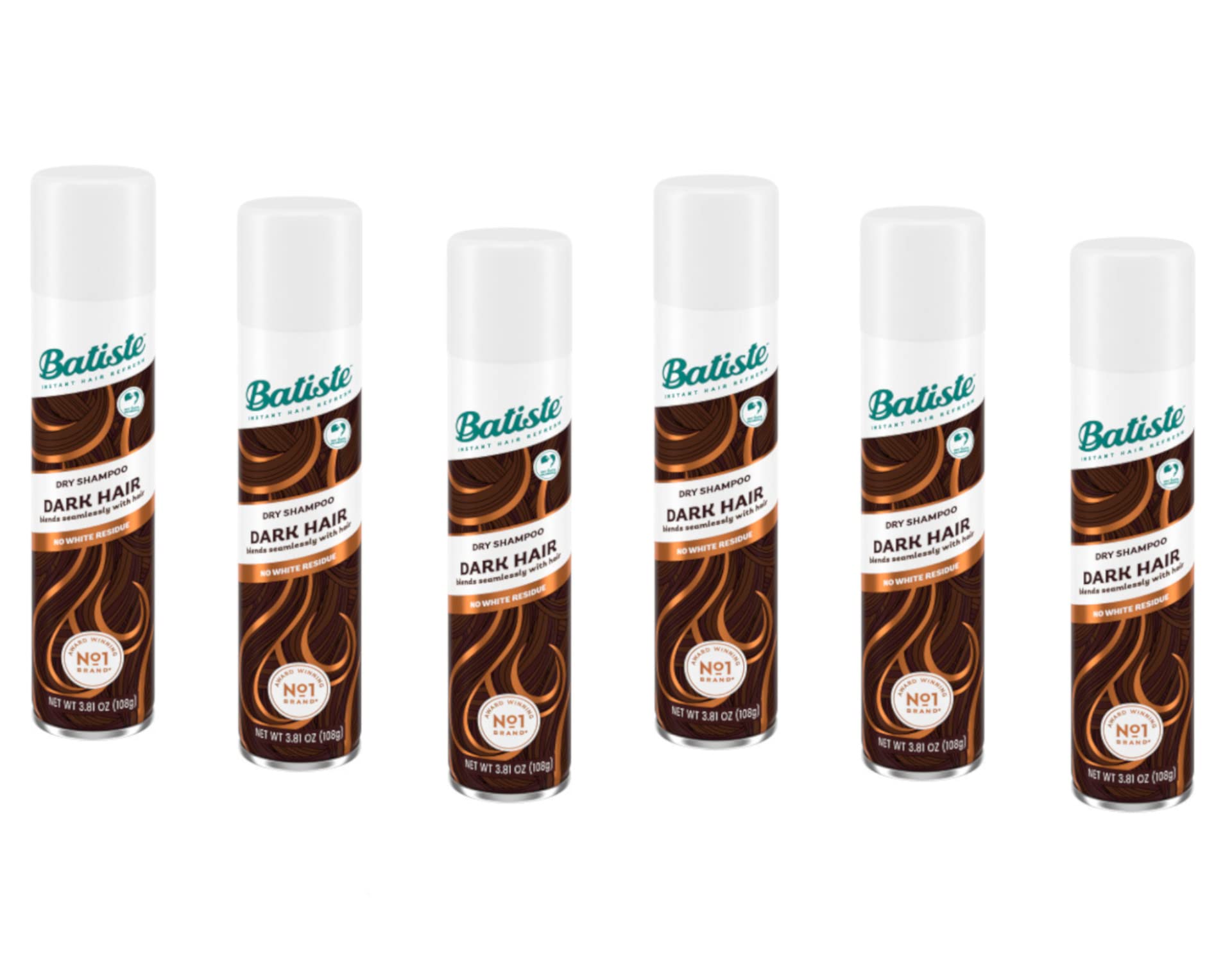 Batiste Divine Dark : bouteille en spray rafraîchissant les racines entre les lavages.