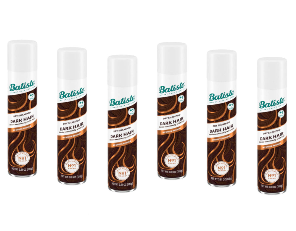 Batiste Divine Dark : bouteille en spray rafraîchissant les racines entre les lavages.