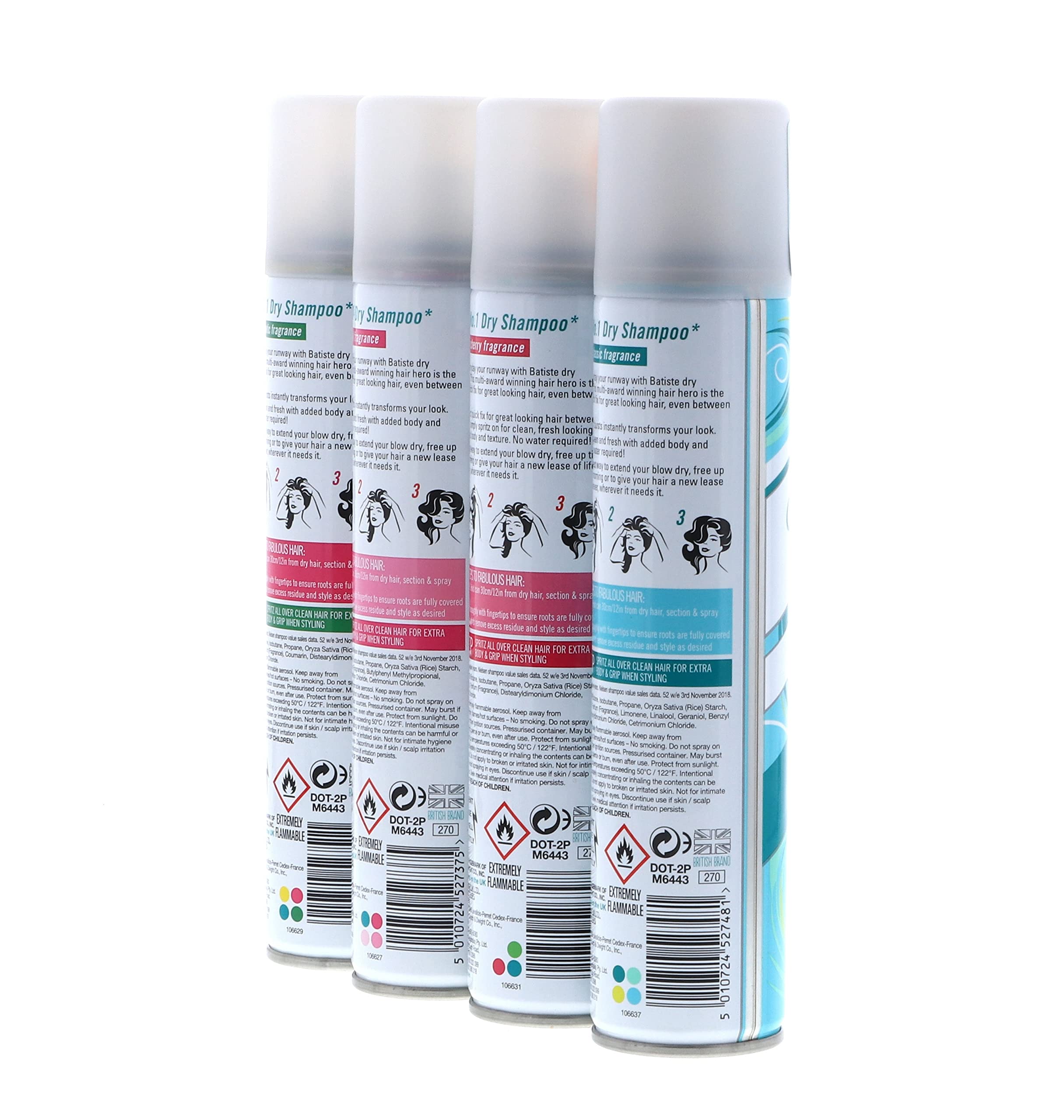 Batiste Application Sans Eau : usage rapide sans rinçage.