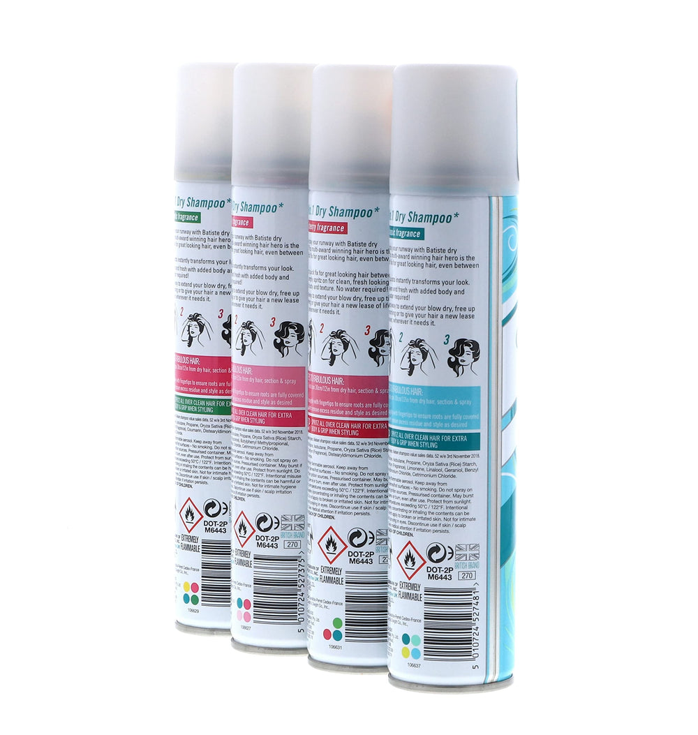 Batiste Application Sans Eau : usage rapide sans rinçage.