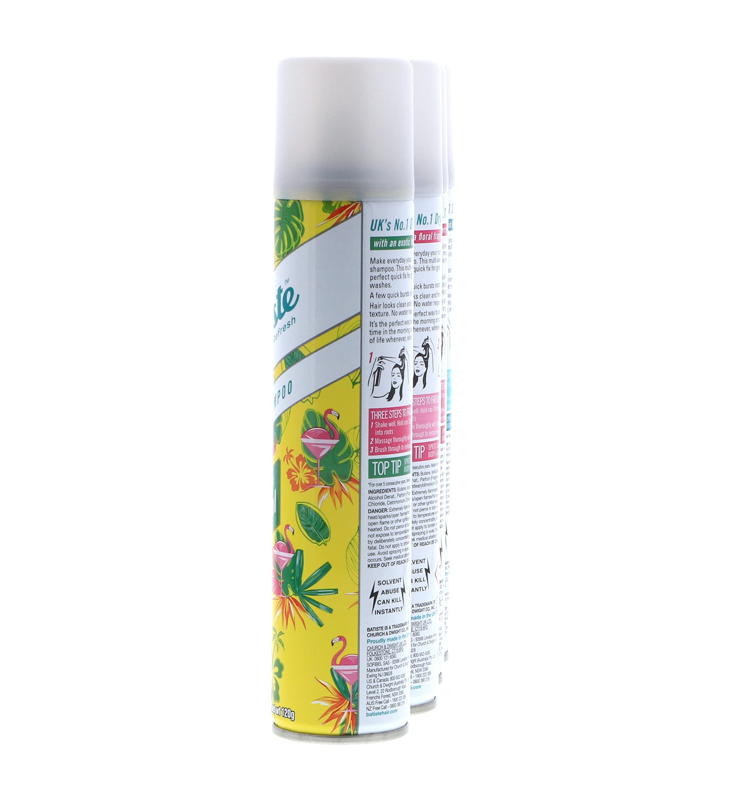 Batiste Blush : flacon floral apportant volume et fraîcheur sans eau.