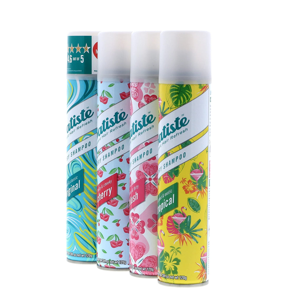 Batiste Cherry : flacon fruité pour rafraîchir les cheveux entre les lavages.
