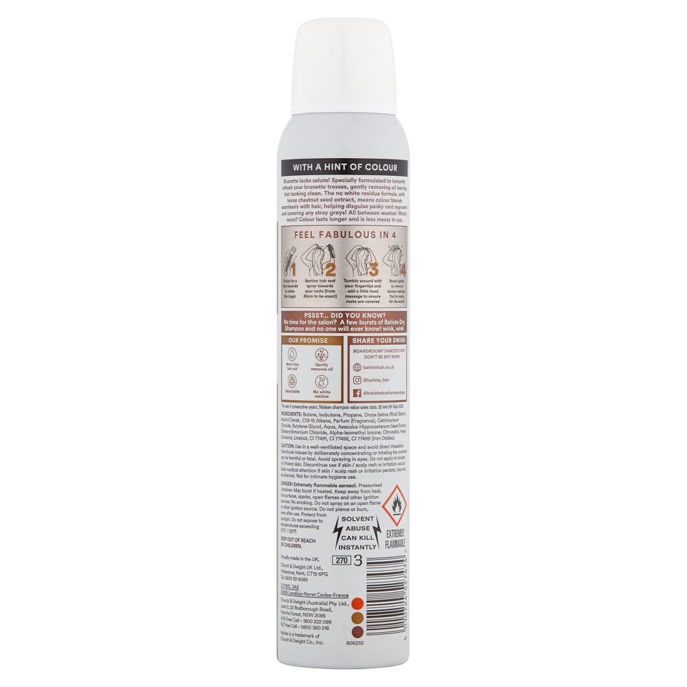 Le spray léger réveille les cheveux entre les lavages sans eau.