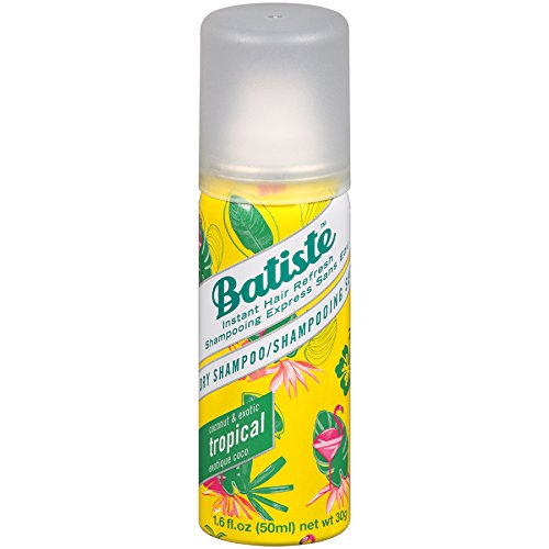 Batiste Shampoing sec Tropical — spray léger pour un rafraîchissement rapide.