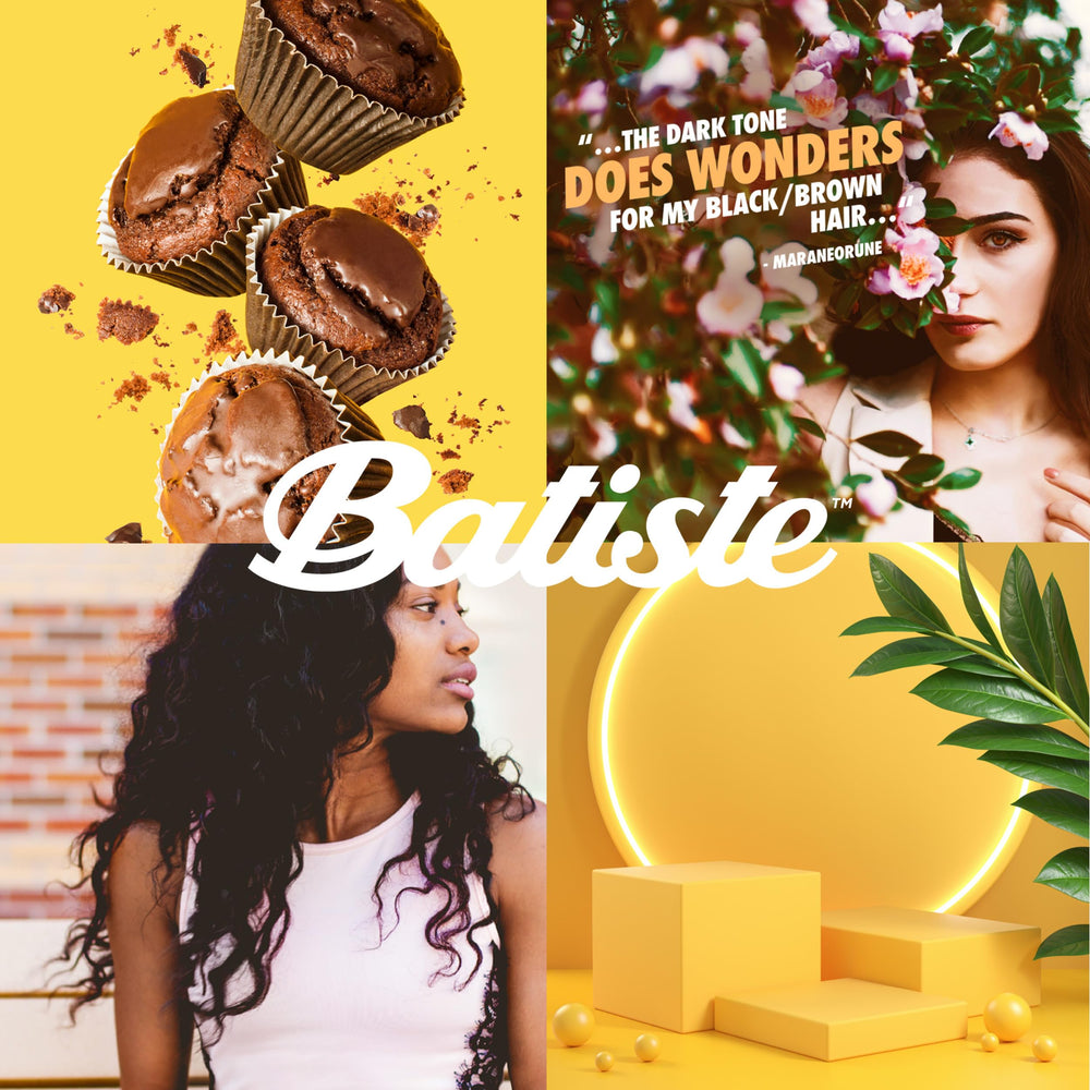 Batiste Shampoing Sec Noir – utilisation rapide entre deux lavages pour gagner du temps.