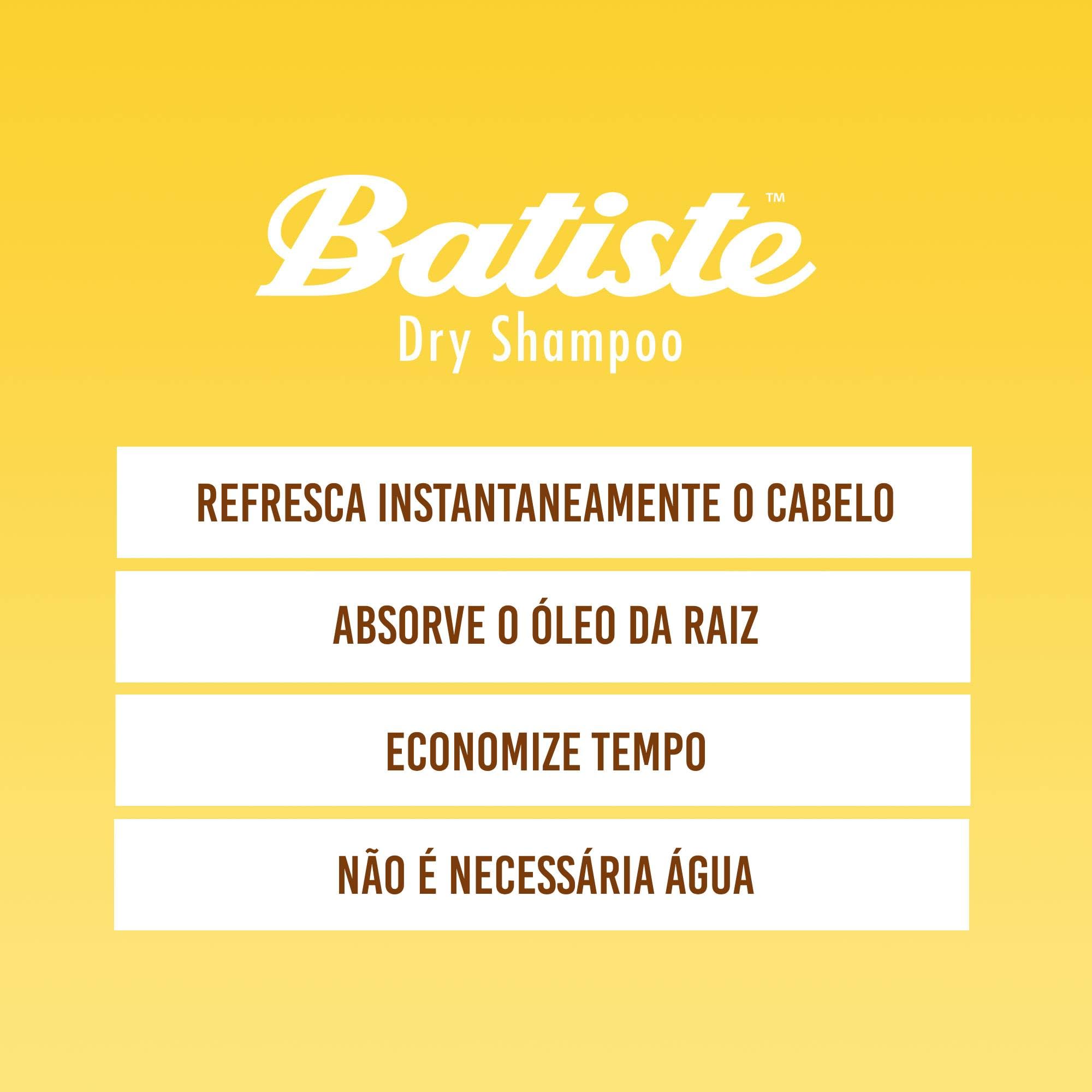 Batiste Blond – application rapide sans eau pour cheveux lumineux
