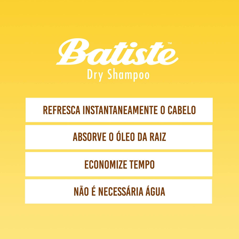 Batiste Blond – application rapide sans eau pour cheveux lumineux