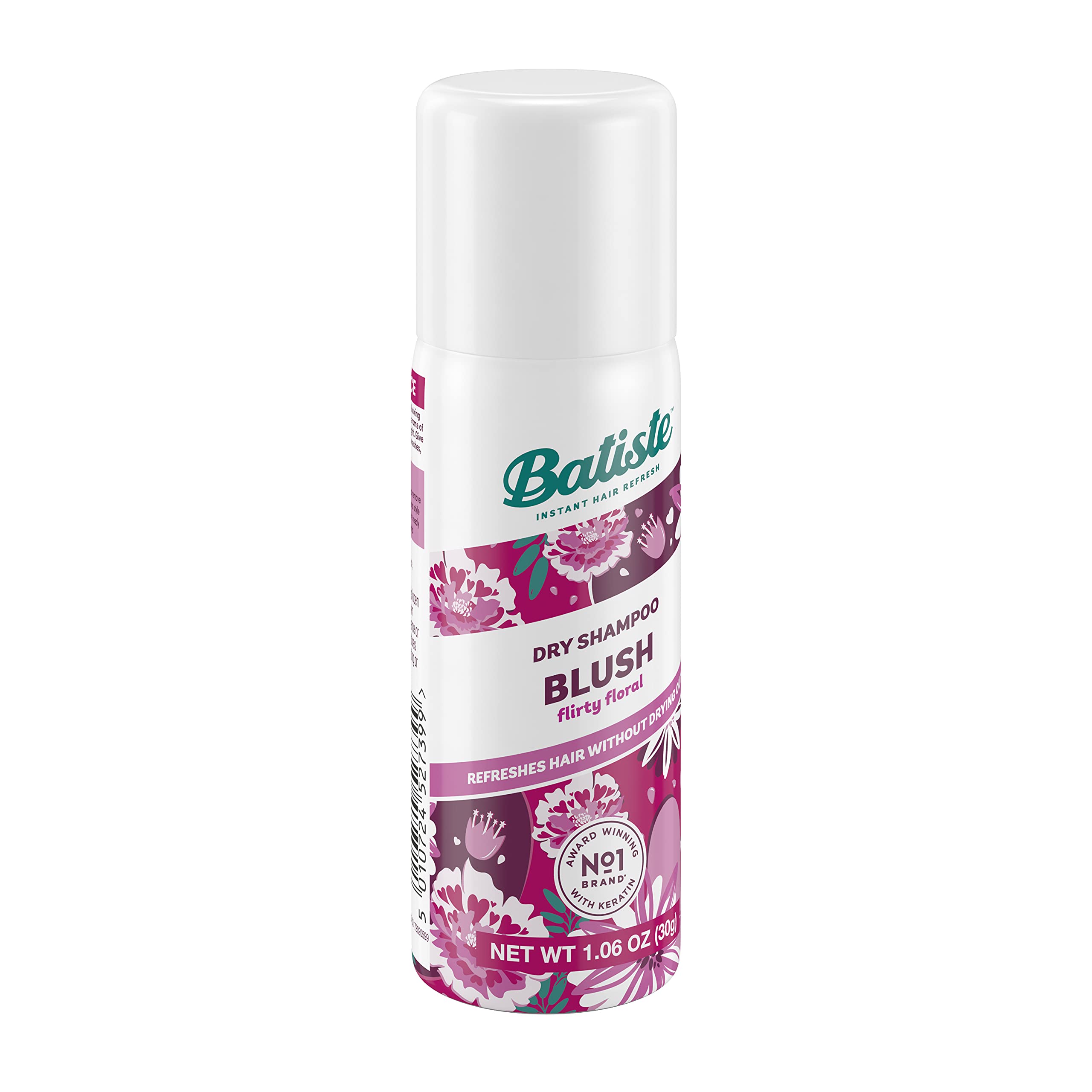 Format pratique 1,6 onces pour voyager, pack de 3 Batiste Shampoing Sec.