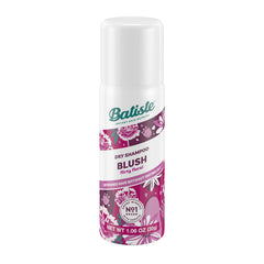 Texture fine du Shampoing Sec Floral et Fruité Blush absorbe le sébum en douceur.
