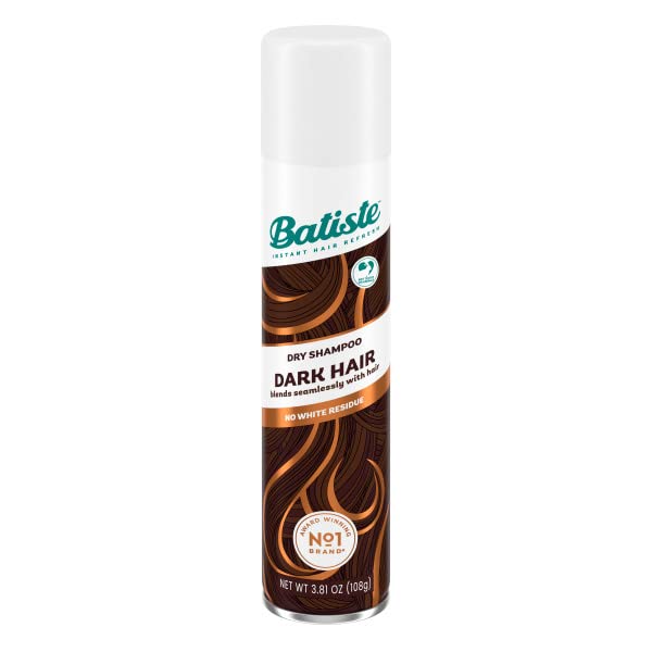 Miniature de Batiste Shampoing Sec Divine Dark, pratique pour les voyages.