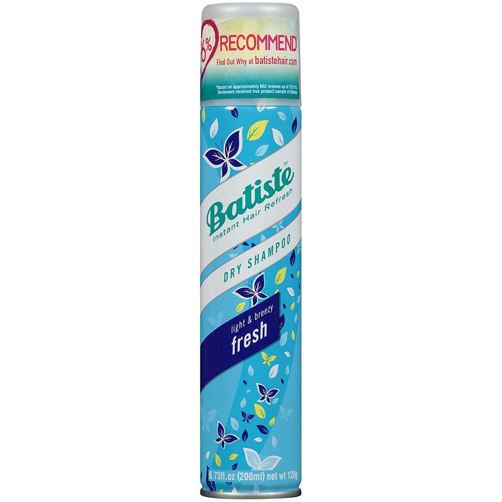 Batiste Shampoing Sec Frais – brume légère purifiant les cheveux sans eau