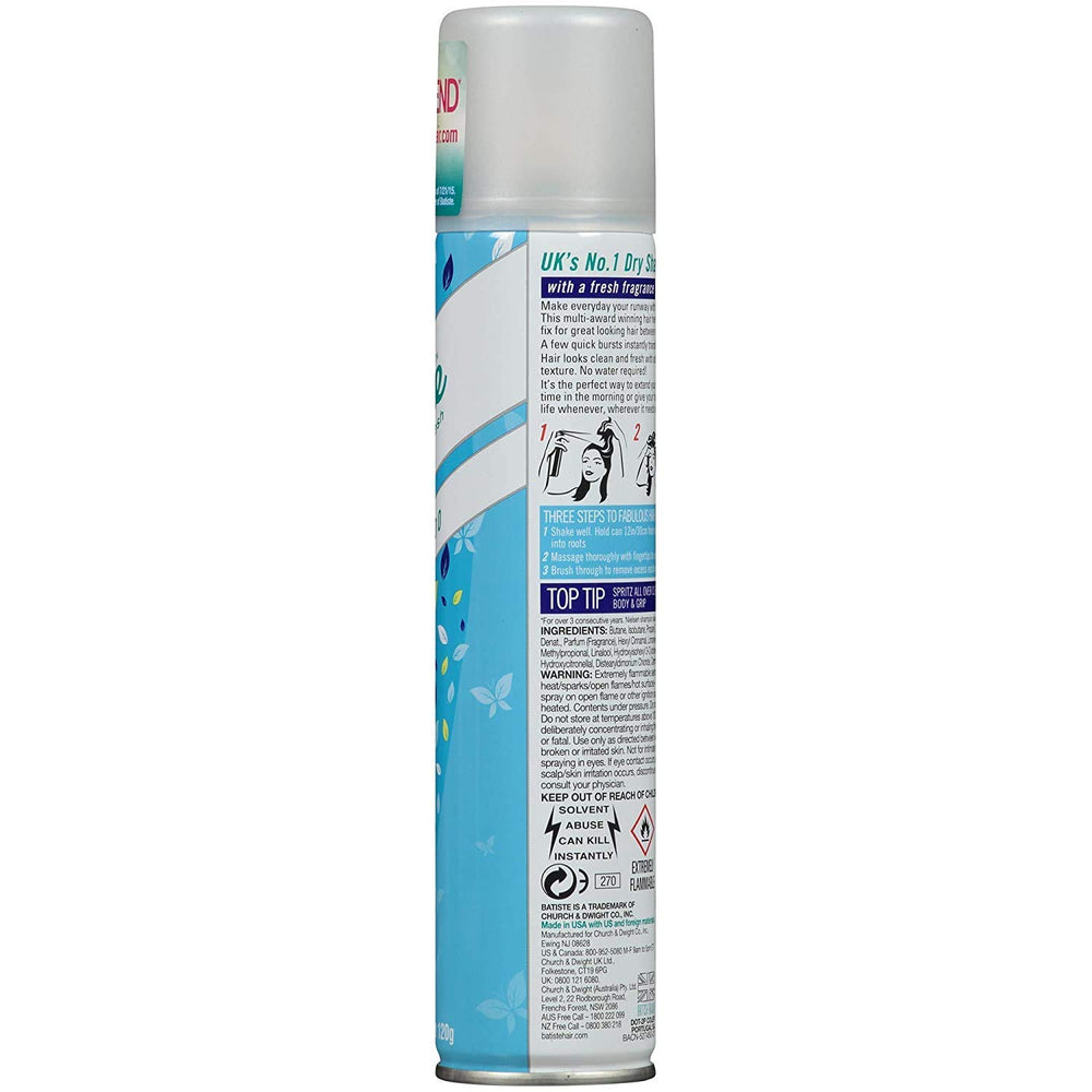 Batiste Shampoing Sec Frais – volume instantané sans résidu