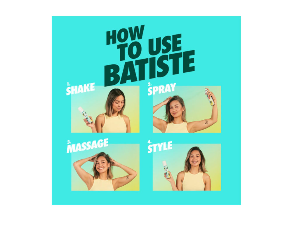 Batiste Original, utilisation en voyage pour rafraîchir sans lavage.
