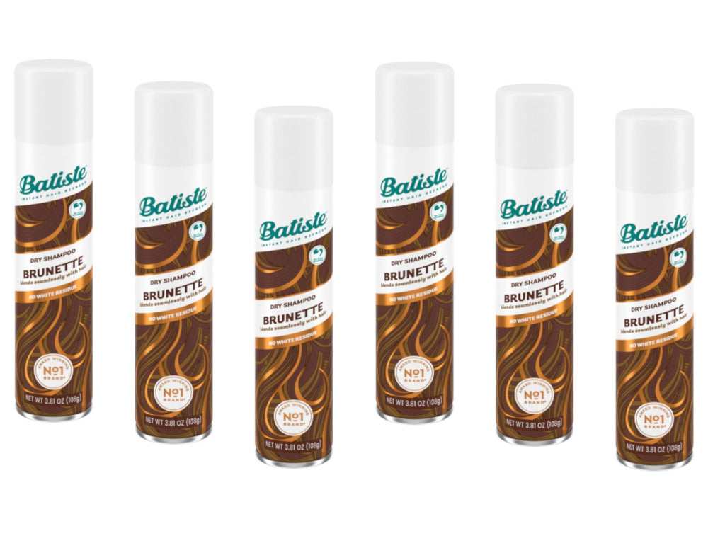 Batiste shampooing sec brunette – bouteille prête à l’emploi pour rafraîchir les cheveux