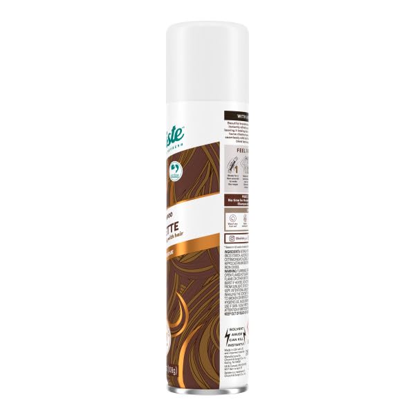 Batiste shampooing sec brunette – emballage pratique du pack